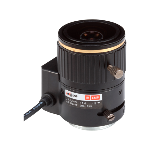 Varifocal Lens MP 6MP 1/2.7" CS AI IR F1.6 2.7~12mm