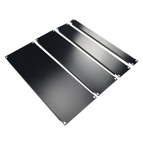 Tapa Ciega Para Rack Estándar 19" - Tamaño 3U Color Negro