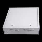 Caja de Seguridad - Especial Para Instalación en Pared Formato Vertical 2 Llaves y Cerraduras Iguales Entradas Laterales