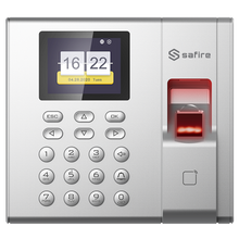 Access and Presence Control - Fingerprints, Mifare Card Keyboard 1,000 Recordings / 100,000 Records TCP/IP, USB, Control Modes 