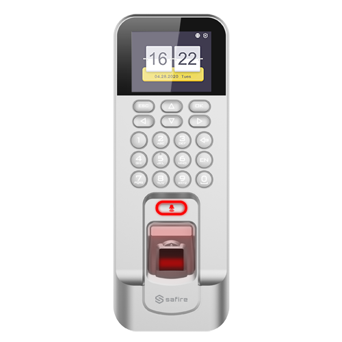 Control de Acceso y Presencia - Huellas, Teclado Tarjeta EM 3.000 Grabaciones / 100.000 Registros Tcp/ip, Miniusb, Rs485, Wiega