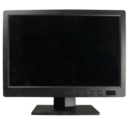 Safire LED Monitor 10" - Designed for Video Surveillance Format 16:10 VGA, Hdmi, Svideo, BNC Llop and Audio Resolution 1280x800 Al 