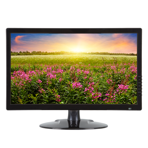 Monitor Safire LED 24" 4N1 - Diseñado Para Videovigilancia Hdmi, VGA, BNC y Audio Resolución 1920x1080 Filtro de Reducción Ruid