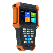 Comprobador Cctv Multifuncional - Admite Cámaras Hdtvi, Hdcvi, AHD, Cvbs e IP, 4K, Pantalla 4" LCD Color