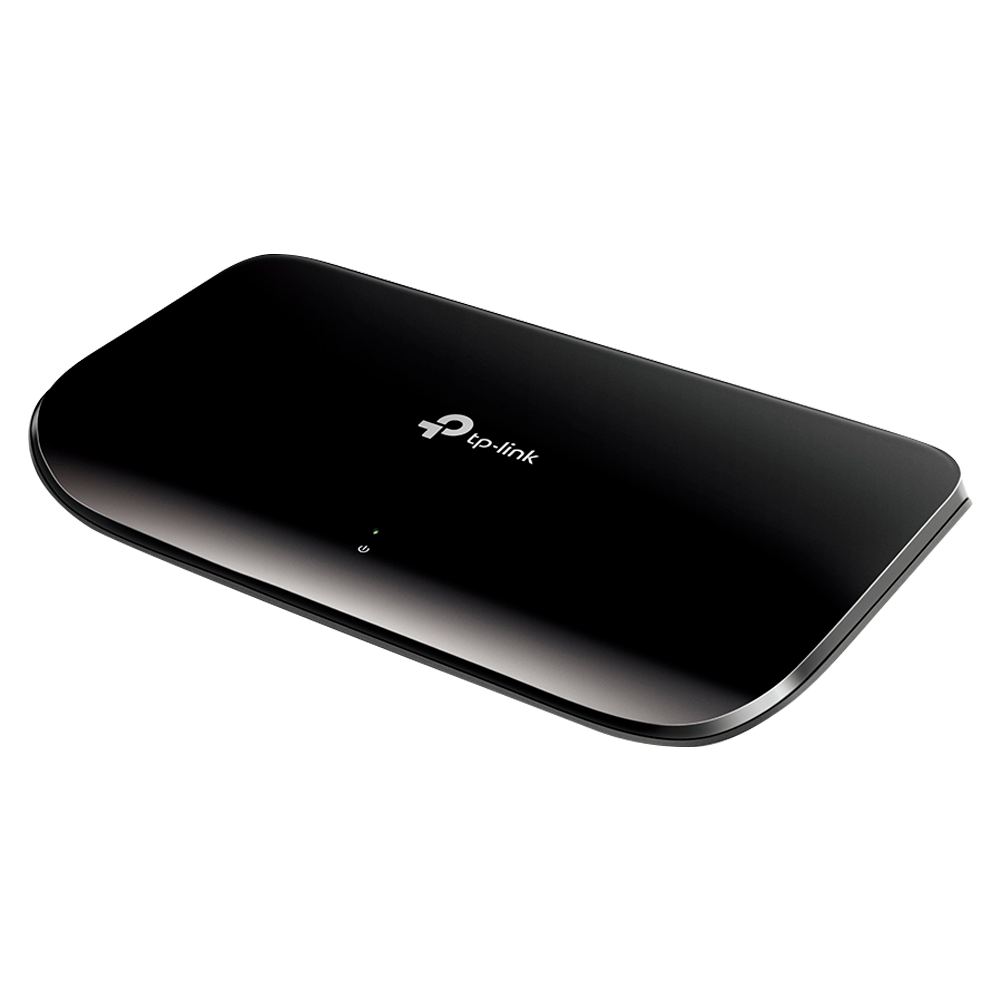 Switch de Rede TP-Link TL-SG1008D de 8 Portas Gigabit 10/100/1000 Mbps