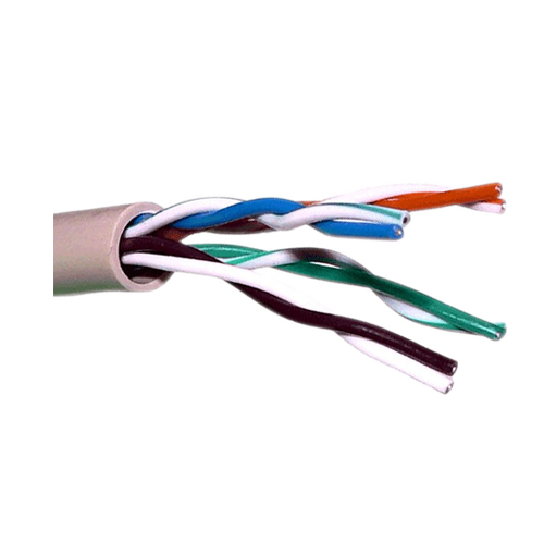 Cable UTP Safire - Categoría 5E Rollo de 306 Metros Cubierta Color Gris Diámetro 5.5 mm Compatible con Baluns