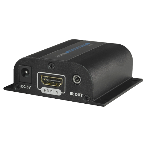 Extensor HDMI 4K ativo - Receptor compatível com HDMI-ext-pro-4k, alcance de 120 m através de cabo UTP Cat 6, transmissão IR. 