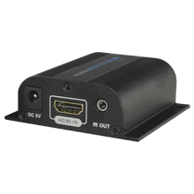 Extensor HDMI 4K ativo - Receptor compatível com HDMI-ext-pro-4k, alcance de 120 m através de cabo UTP Cat 6, transmissão IR. 