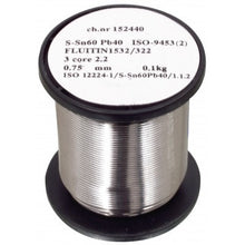 Arame de soldar Cookson, 0,75 mm, 500 g