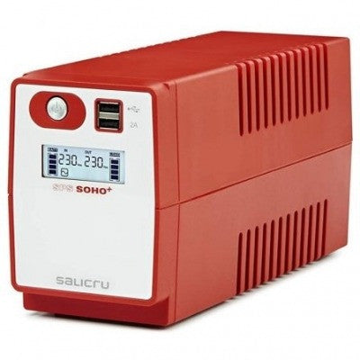 Salicru Interactive Line UPS SPS 650 Soho+ Iec/ 650va-360w/ 4 Outputs/ Sais Tower Format