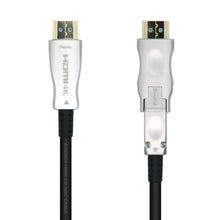 Cabo HDMI V2.0 AOC (Cabo Óptico Ativo) Destacável Premium de Alta Velocidade / HEC 4K@60Hz 4:4:4 18Gbps, A/md/a/m, Preto, 15M