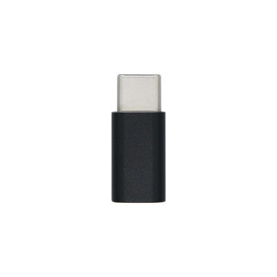 Adaptador Mini USB-C USB 2.0, Tipo Micro-B/H-USB-C/M, Preto