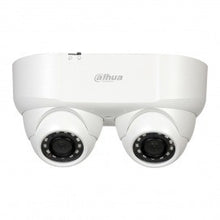 Domo HDCVI 2M com Lente Dupla DN ICR WDR Starlight Ir30m 0lux 3.6mm IP67 para Transmissão de Áudio
