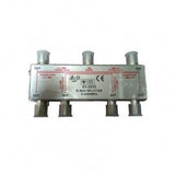 Splitter Antena F, 1 Entrada 6 Salidas