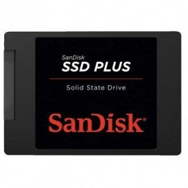 Disco Sólido Sandisk SSD Plus Sdssda-240g-g26 - 240gb Sata III 2.5"/6.35cm Lectura 530mb/s Escritura 440mb/s