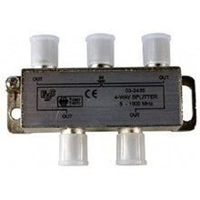 Antenna Splitter F, 1 Input 4 Outputs