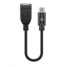 Cabo adaptador USB-C para USB 2.0 fêmea de 0,2 m