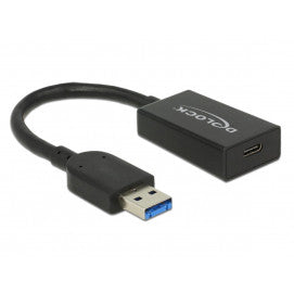 Adaptador Delock para ligar um dispositivo com USB-C macho para A