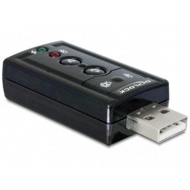 Adaptador de áudio USB 7.1