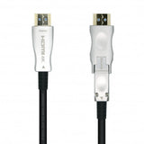 Cable Hdmi V2.0 Aoc (Active Optical Cable) Desmontable Premium Alta Velocidad / Hec 4k@60hz 4:4:4 18gbps, A/m-d/a/m, Negro, 20