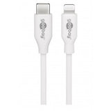 Cable Lightning A Usb C - De Carga Y Sincronización Blanco 2