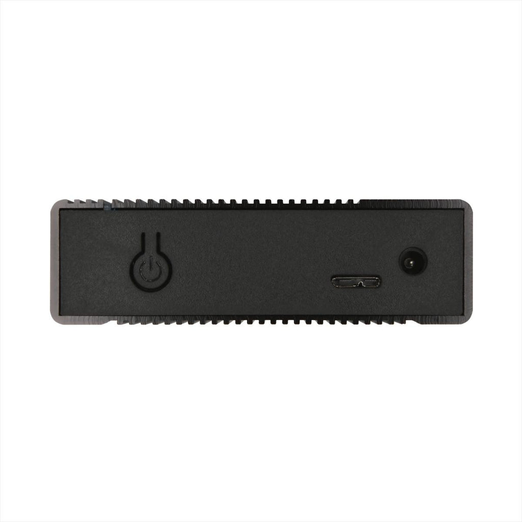 Caixa externa de 3,5" para discos rígidos SATA I, II e III com ligação USB 3.0/USB 3.1 Gen1, preto