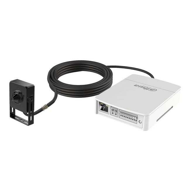 H265 Pinhole Mini IP Camera 2M DN WDR 2.8mm IVS AUDIO I/O + AI Main Unit