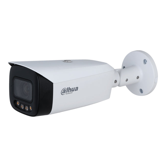 Tubular IP H265 8M FULL COLOR WDR140dB Starlight LED60m 3.6mm IP67 ePoE SD MIC AUDIO I/O AI