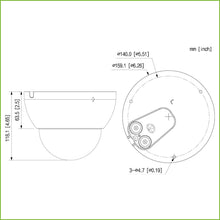 H265 IP Dome 8M DN WDR Starlight+ IR40m 2.7-12VFM IK10 IP67 ePoE SD AUDIO I/O AI