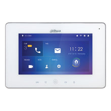 Monitor interno de 7 polegadas para vídeo porteiro IP, Wi-Fi, PoE, SD 6E, 1S e alarme.