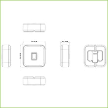 Módulo USB para registo de impressões digitais e cartões Mifare