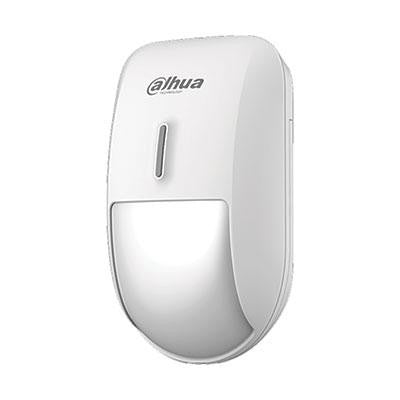 Detetor de cortinas PIR sem fios de 868 MHz, 10 m, 15º, com proteção contra violação.