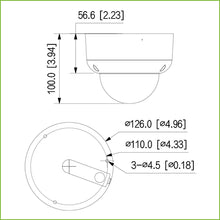 Dome HDCVI 4 em 1 2M 1080P WDR Starlight IR60m 2.7-12 VFM IP67 IK10 MIC