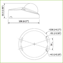 Dome HDCVI 4IN1 2M 1080P DN ICR WDR Starlight IR20m 0Lux 2.8mm IP67 IK10 MIC