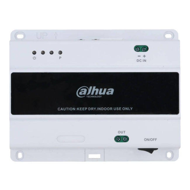 Switch de 1 porta e 2 fios para variador de frequência Dahua, 48 Vcc, fonte de alimentação não incluída.