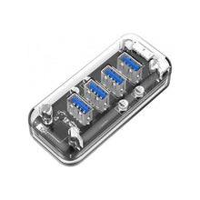 Dacomex 4 Port USB 3.0 HUB Transparent 