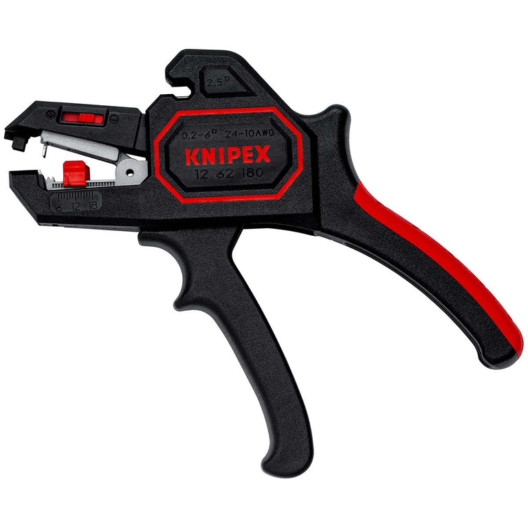 Alicate de decapagem de fios Knipex para fios de 0,2 a 6 mm²