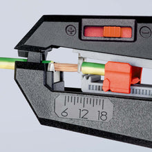 Alicate de decapagem de fios Knipex para fios de 0,2 a 6 mm²