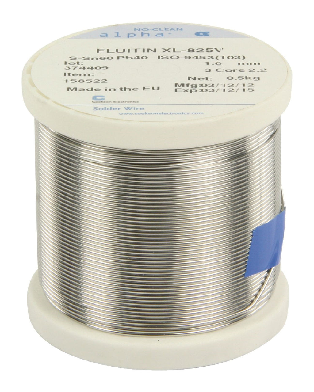 Arame de soldar 1 mm 500 g marca ALPHA