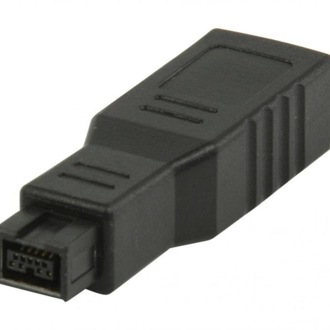 FireWire adapter from 6-pin female to 9-pin male