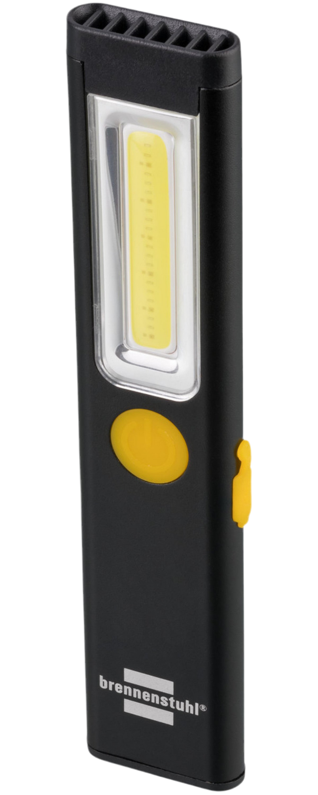 Lanterna LED PL 200A com bateria recarregável para oficina e inspeção (200 lm, até 12 horas de autonomia, COB, carregamento USB)