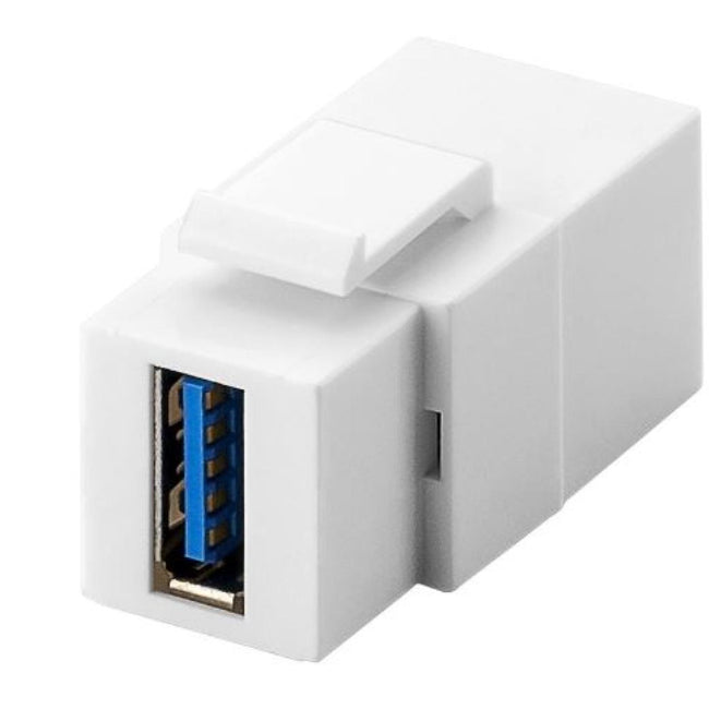 Módulo Keystone USB 3.0, fêmea/fêmea tipo A