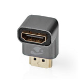 Adaptador de HDMI macho/hembra en codo de 90º