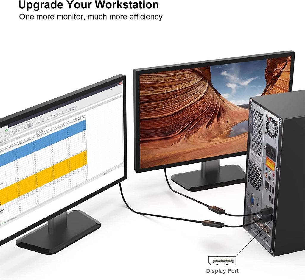Adaptador DisplayPort 1.2 Macho para HDMI Fêmea