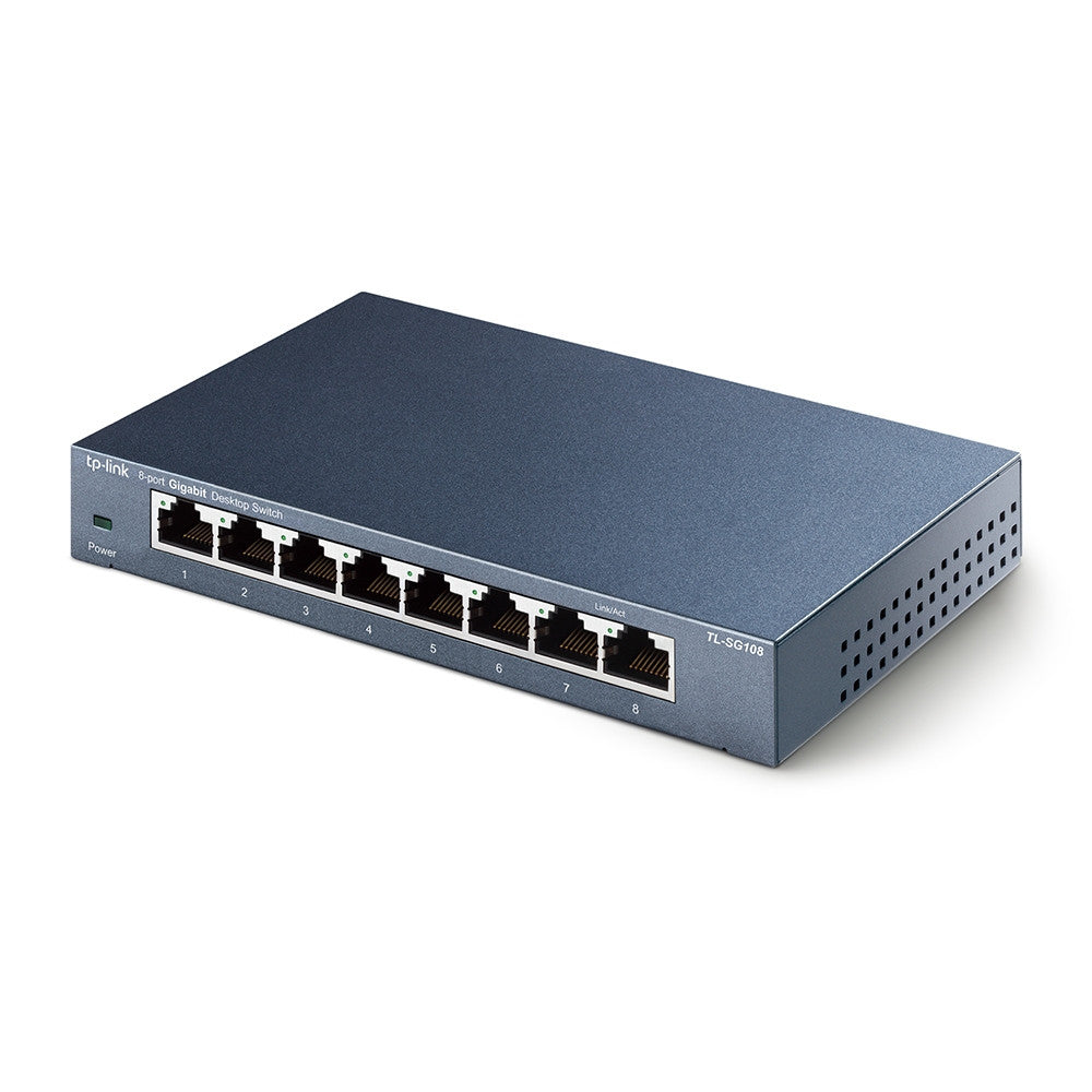 Switch Gigabit de Escritorio Red con 8 Puertos