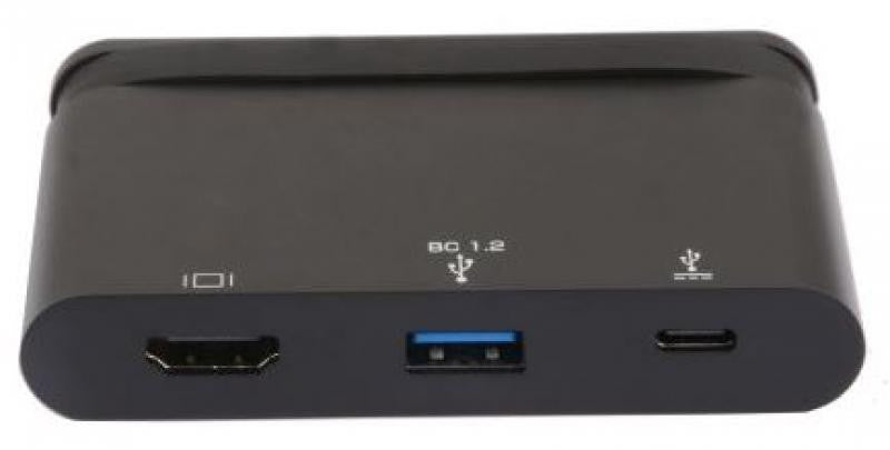 Base USB-C para HDMI/USB 3.0/USB-C