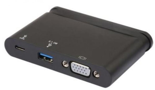 Base USB-C para VGA/USB 3.0/USB-C