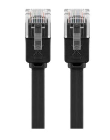 Cable Utp Cat 6 plano de 2m color negro