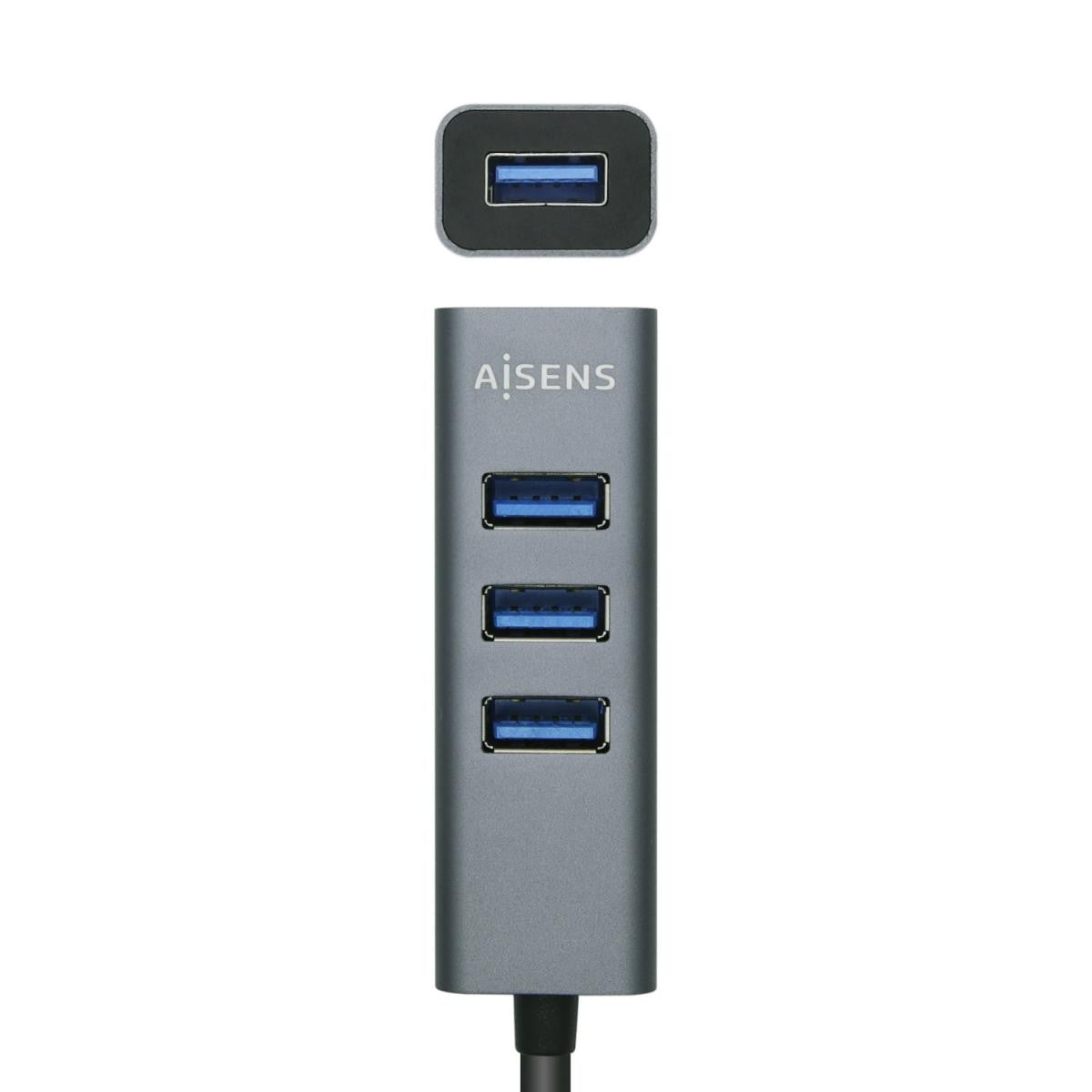 Hub de Usb 3. con 4 puertos Usb 3.0 hembra.