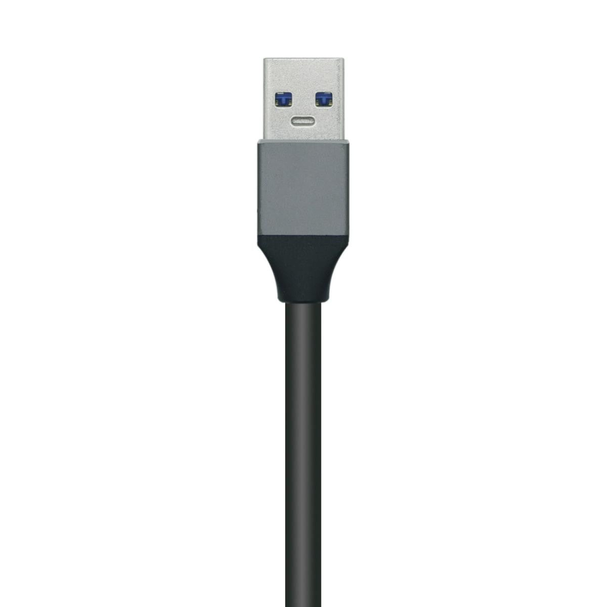 Hub de Usb 3. con 4 puertos Usb 3.0 hembra.